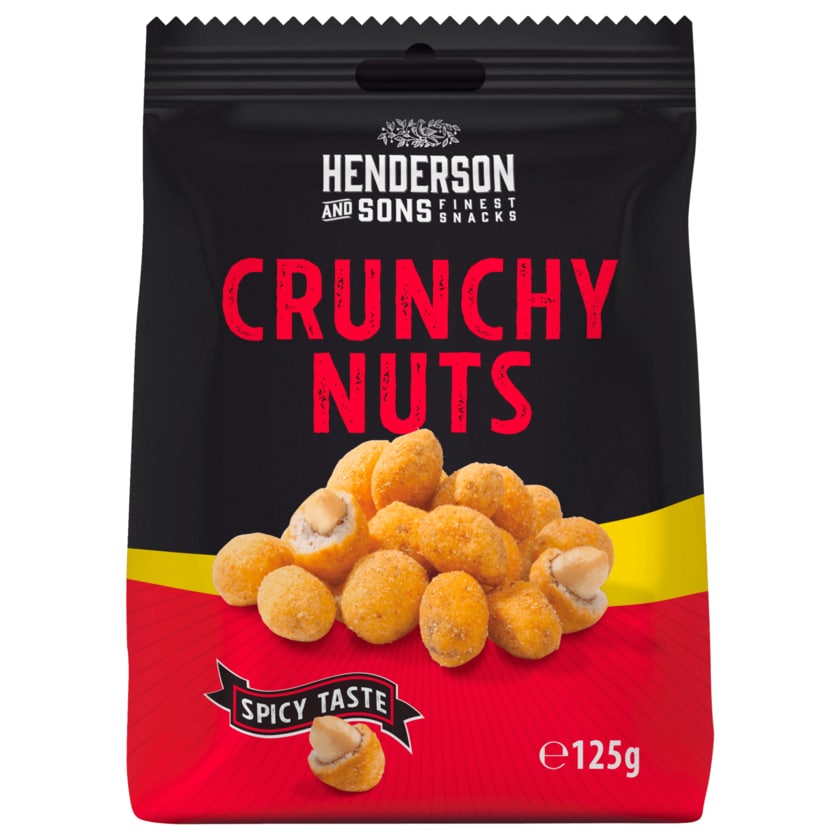 Henderson and Sons Crunchy Nuts Spicy Taste 125g